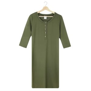 Lou Lou & Company - The Everyday Dress - Olive - XL - New Without Tag